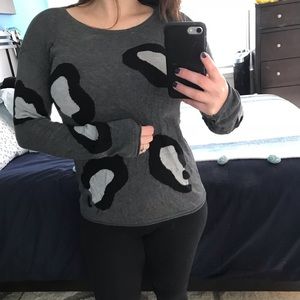 The Limited Grey Sweater